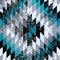 Flash Furniture Turquoise 5' x 7' Diamond Patterned Area Rug OKR-RG1106-57-TQ-GG - alternate 3